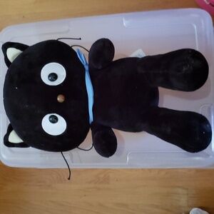 Build-A-Bear CHOCOCAT with blue scarf